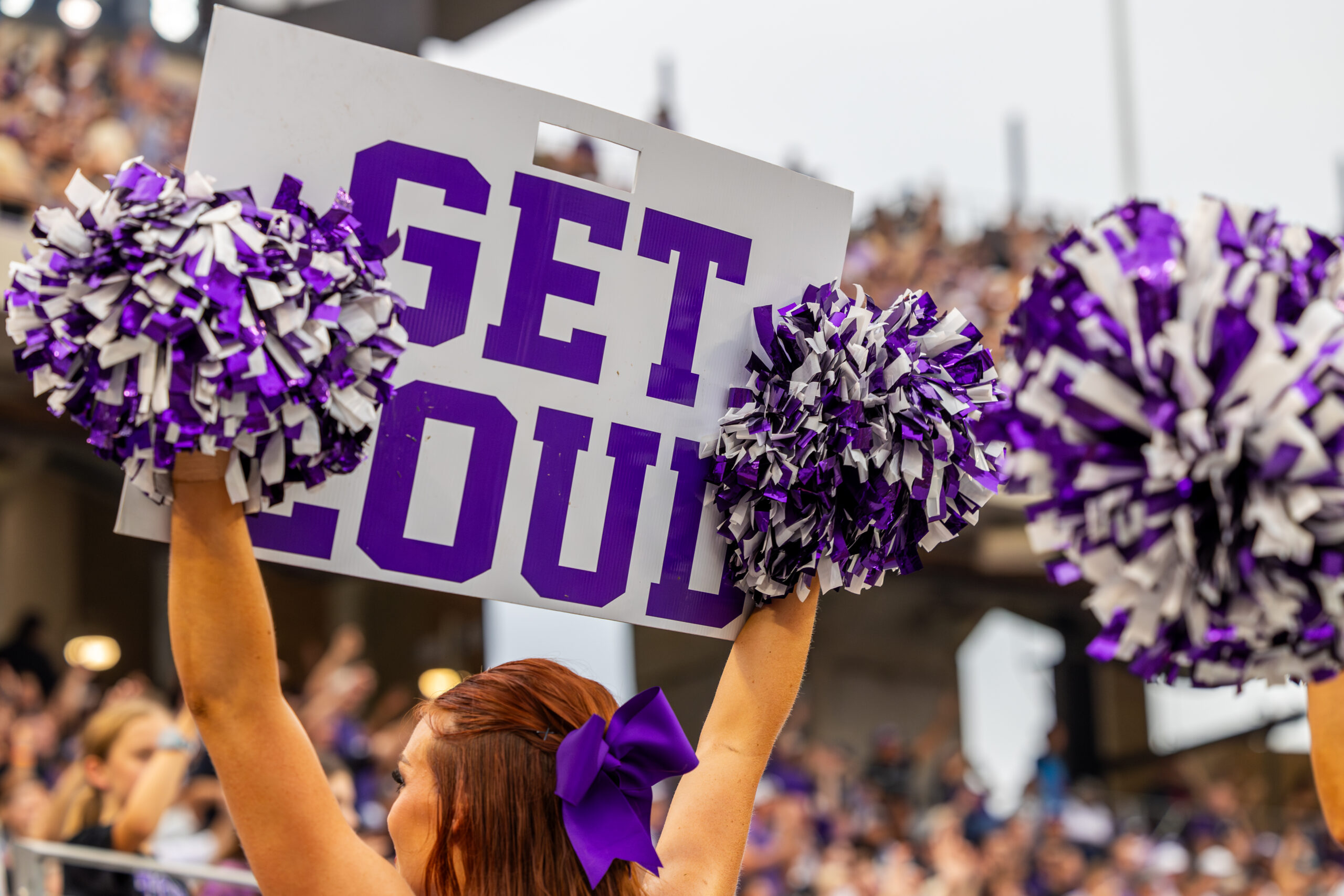 tcu game day close up -pep rally